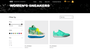 wix awesome sneakers template