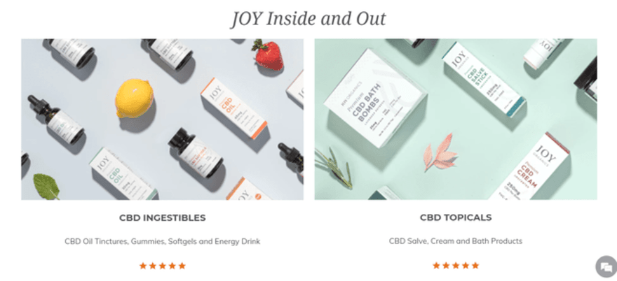 Joy Organics Beauty Products