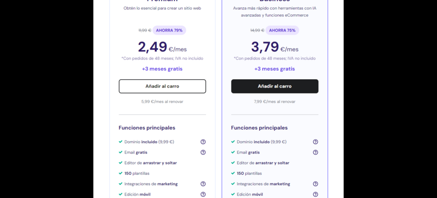 Hostinger Precios